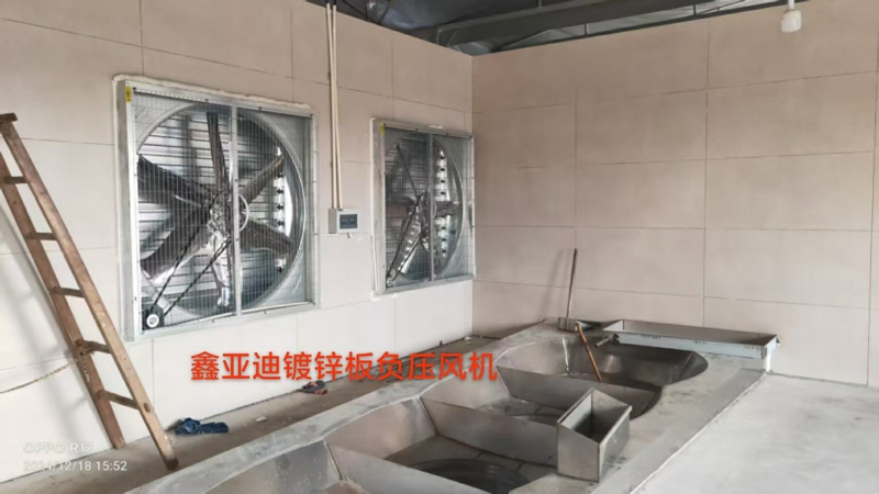 镀锌板负压风机安装案例 (3)